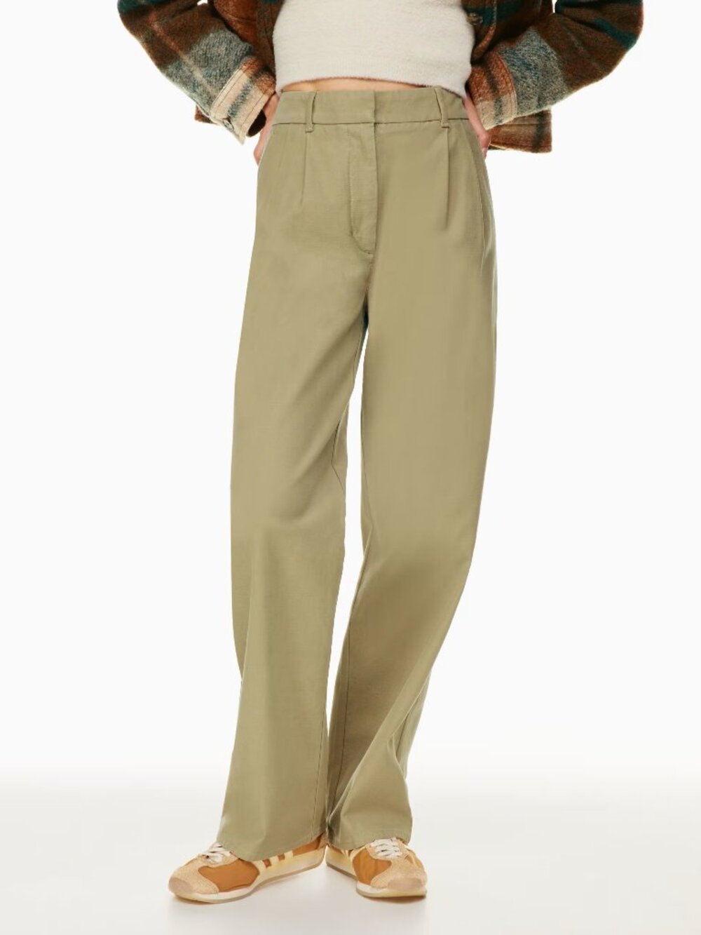 Aritzia Wilfred Free Dion Pant High Waisted Wide Leg Size 4